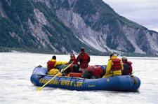 Canada-Yukon-Rafting the full Alsek River